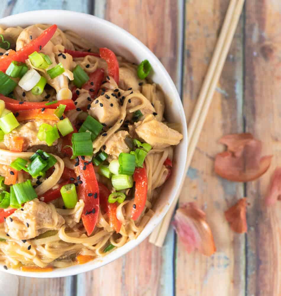 Instant Pot Chicken Lo Mein Stuff Matty Cooks