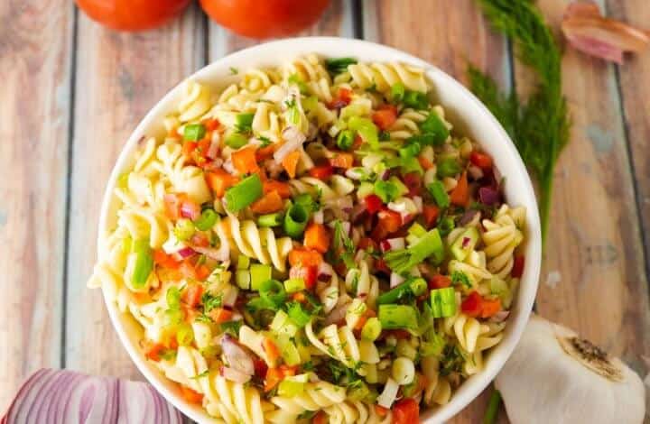 Instant Pot Vegetarian Pasta Salad Recipe