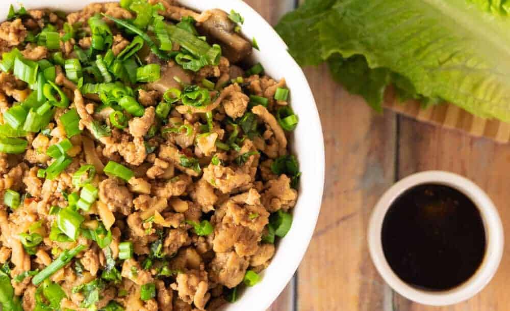 These healthy chicken lettuce wraps are easy to make and better than P.F. Changs