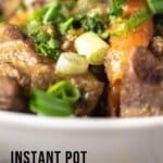 Instant Pot Lamb Curry Pinterest Pin