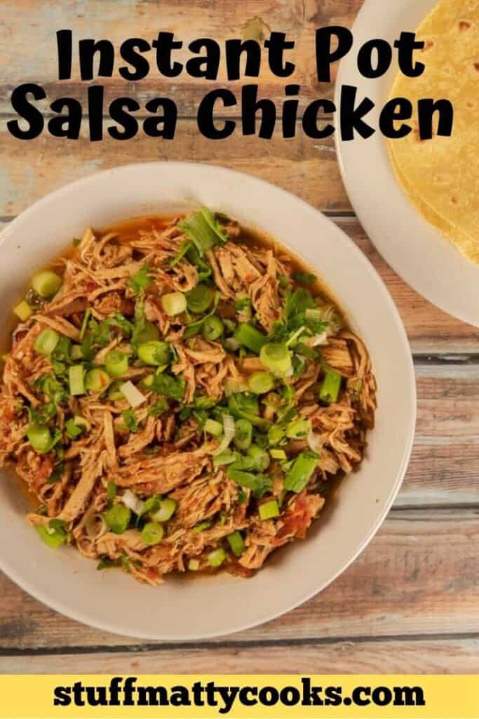 Instant Pot Salsa Chicken Pin