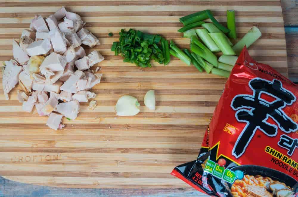 Ingredient to add into Teriyaki Chicken Ramen