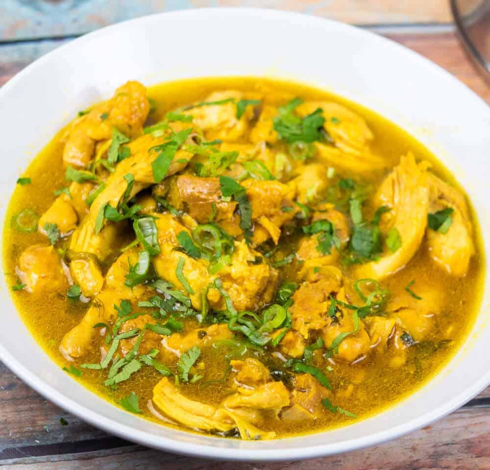 Pressure Cooker Chicken Curry juicy and deliciious