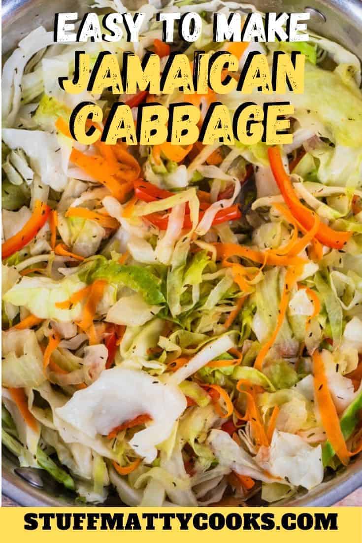 Jamaican Steamed Cabbage Recipe - Stuff Matty Cooks