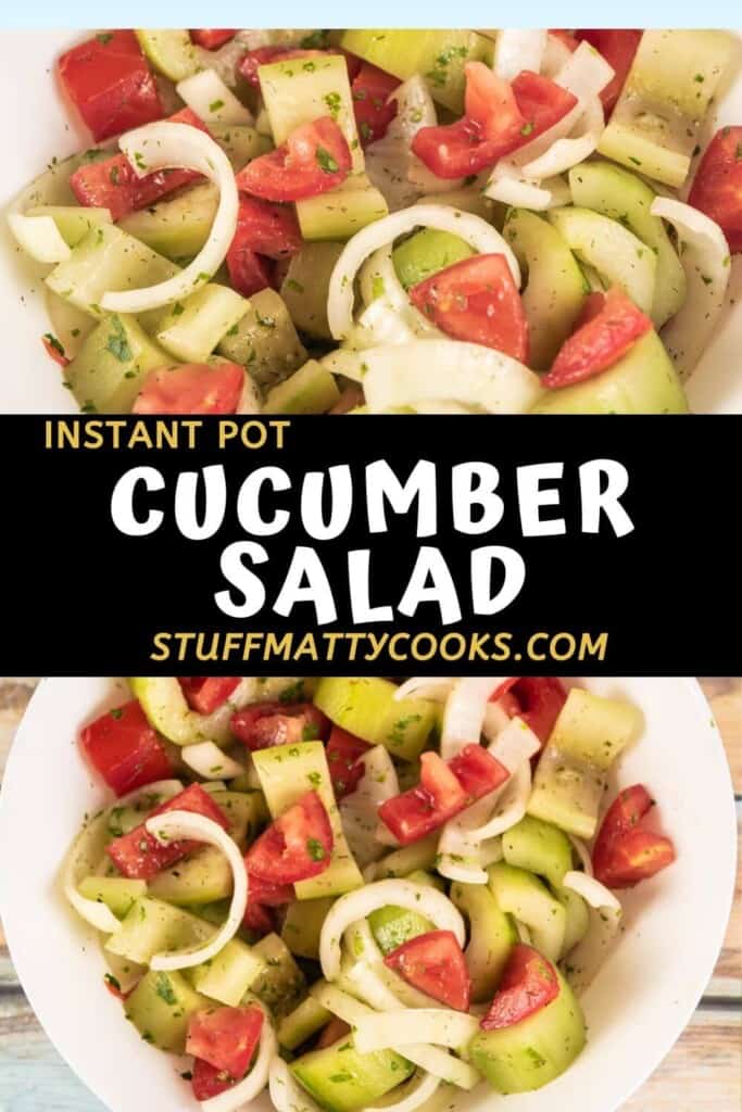 Mediterranean Cucumber Salad Pin