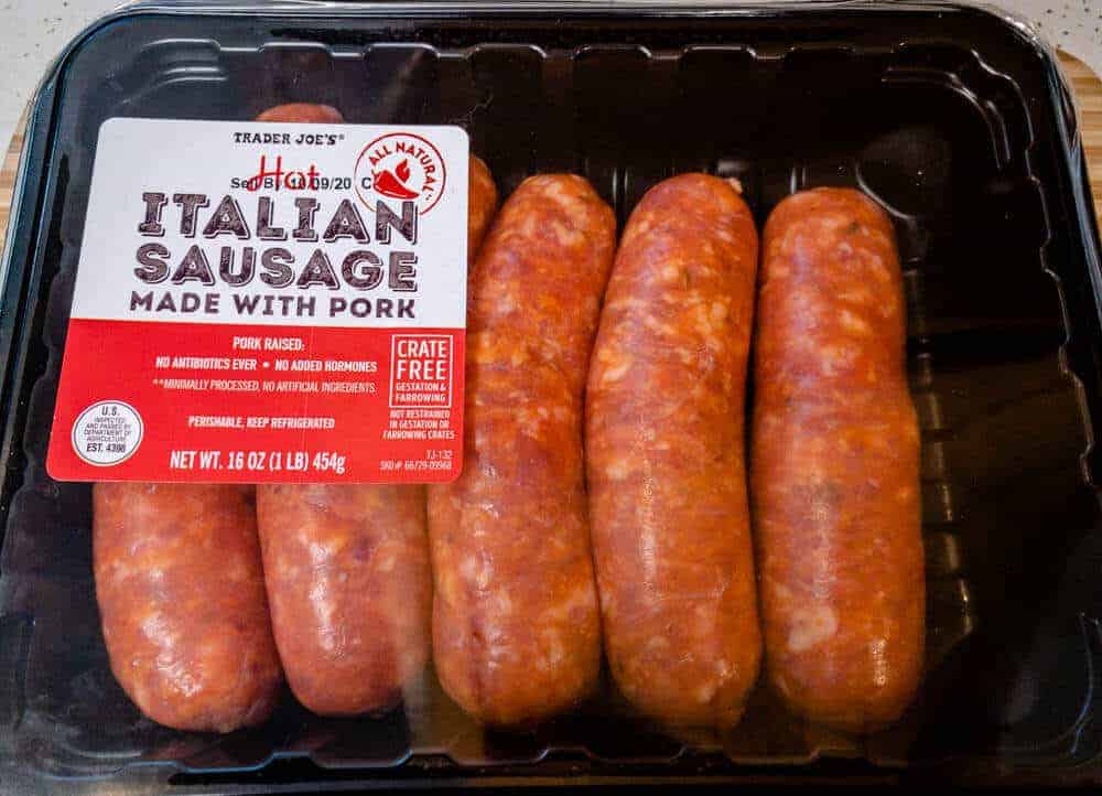 Trader Joes Italian Sausage