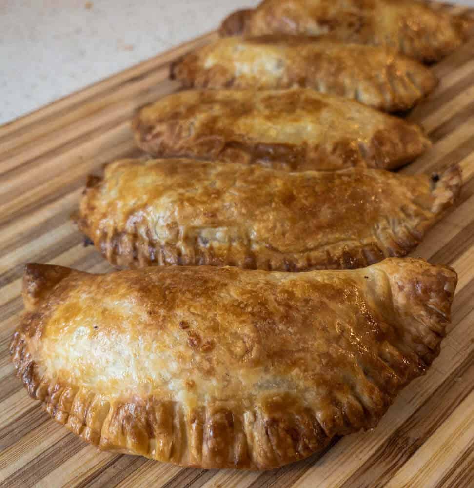 cooked empanadas ready to eat