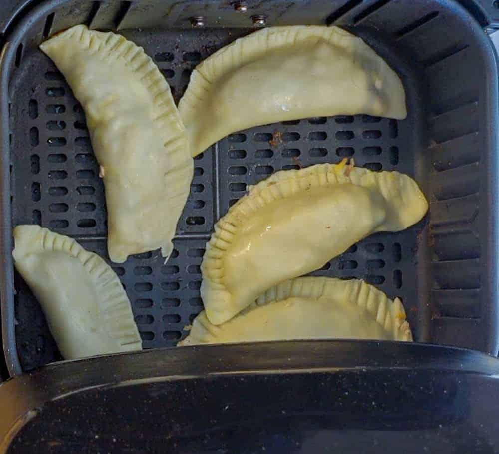 empanadas in air fryer before cooking