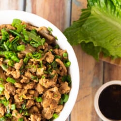 These healthy chicken lettuce wraps are easy to make and better than P.F. Changs