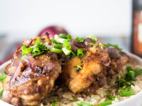 Instant pot chicken adobo and online rice