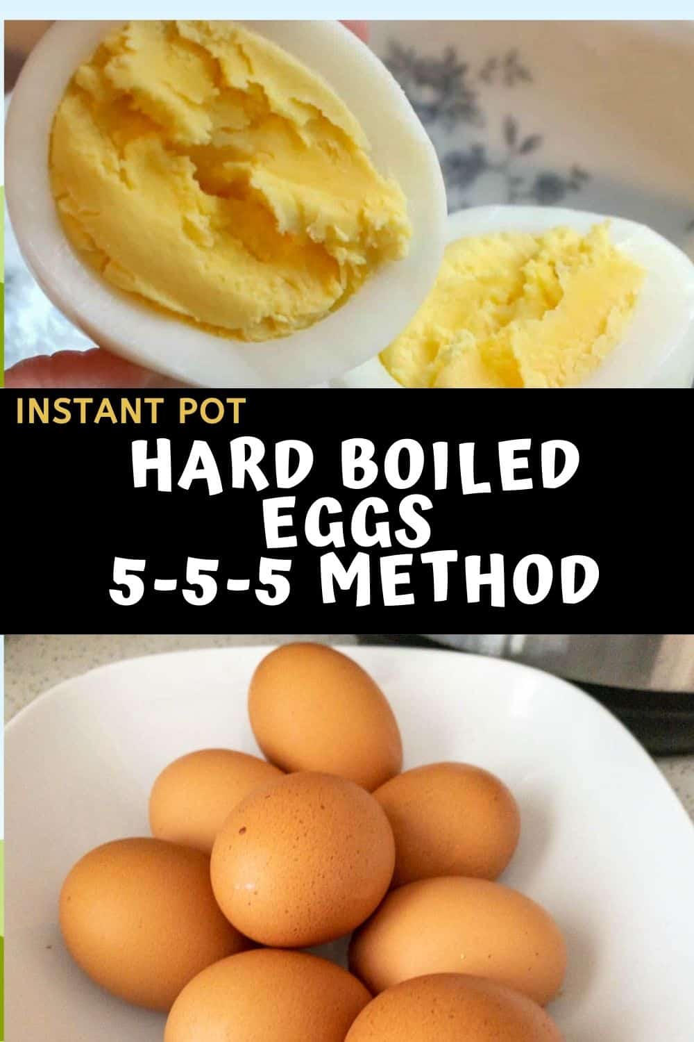 Instant Pot Hard Boiled Eggs 5 5 5 Stuff Matty Cooks
