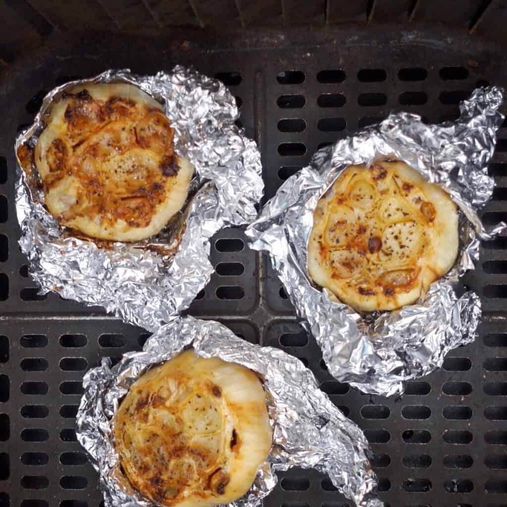 Roasted Garlic in Air Fryer Stuff Matty Cooks