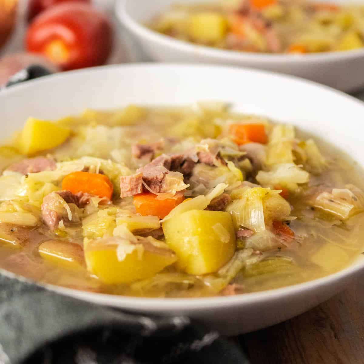 Leftover Corned Beef and Cabbage Soup Recipe