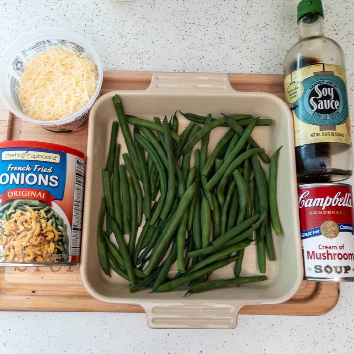 Easy Green Bean Casserole (in the Air Fryer!) - Sweetly Splendid