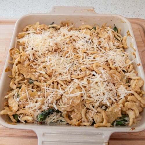 Air Fryer Green Bean Casserole (Air Fryer/Oven) Stuff Matty Cooks