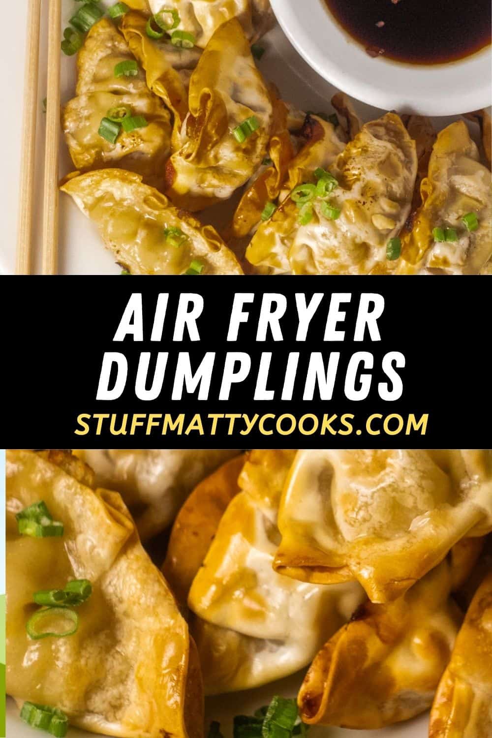 Potstickers in Air Fryer (Gyoza, Dumplings) Stuff Matty Cooks