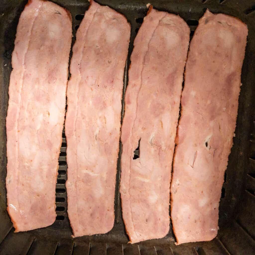 Turkey Bacon in Air Fryer (Just 10 Minutes)