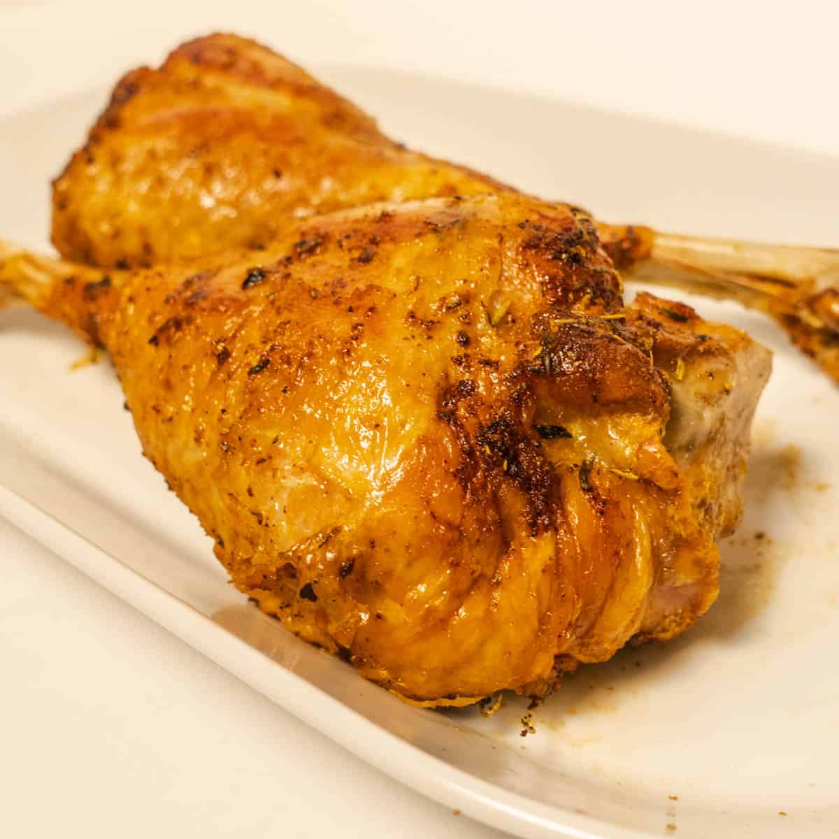 Easy Air Fryer Turkey Legs Recipe - Upstate Ramblings