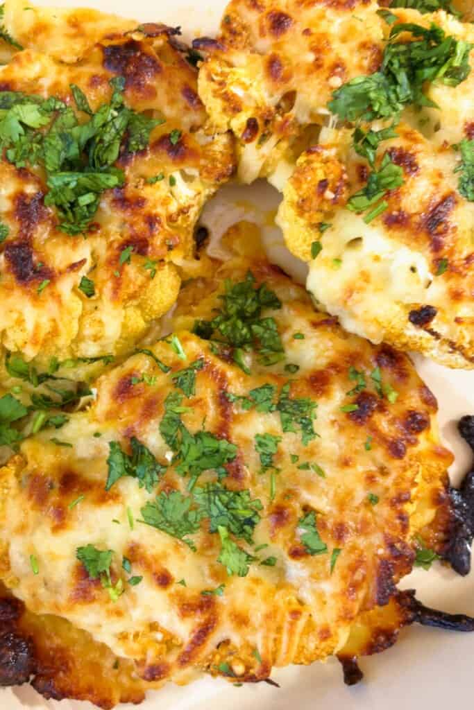 Easy Cauliflower Steak Recipe Air Fryer or Oven