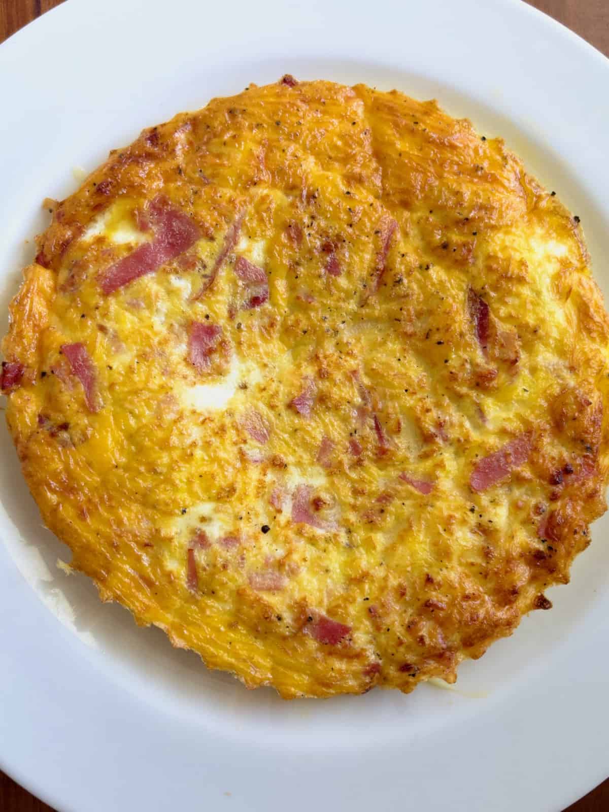 Easy Air Fryer Omelet (Ham and Cheese) Stuff Matty Cooks